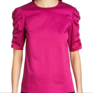 Ted Baker London Clelly Ruched Top-Size 4/6